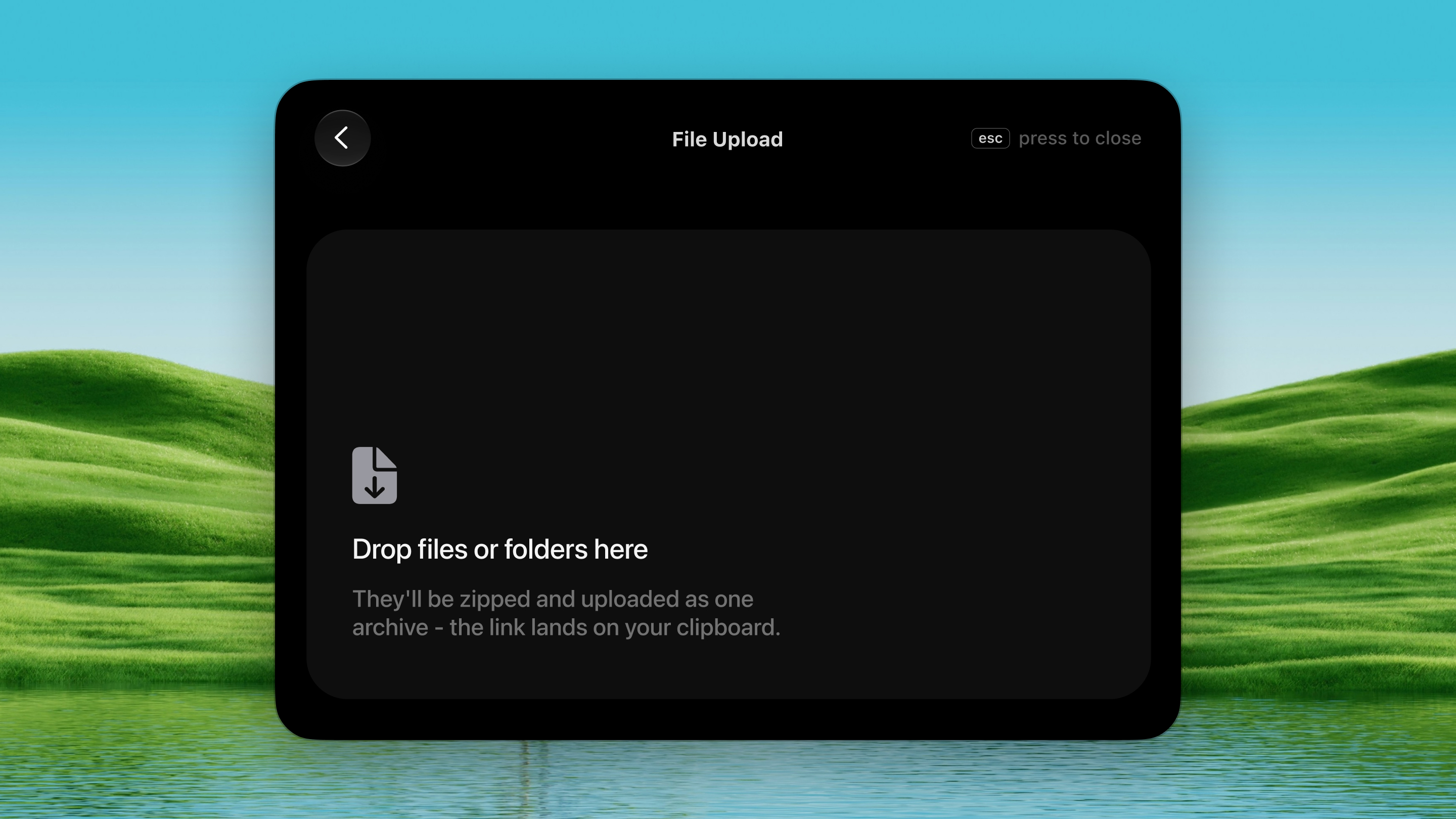 File Drop screenshot